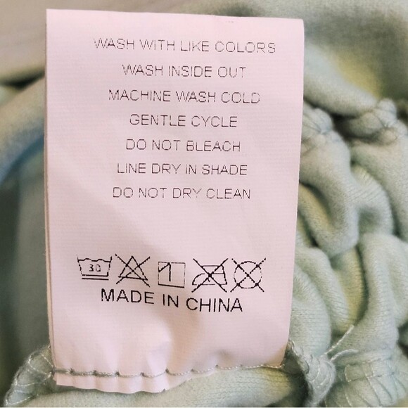 Women's drawstring ruched sides mini dress, super soft, mint green, S - Picture 8 of 9